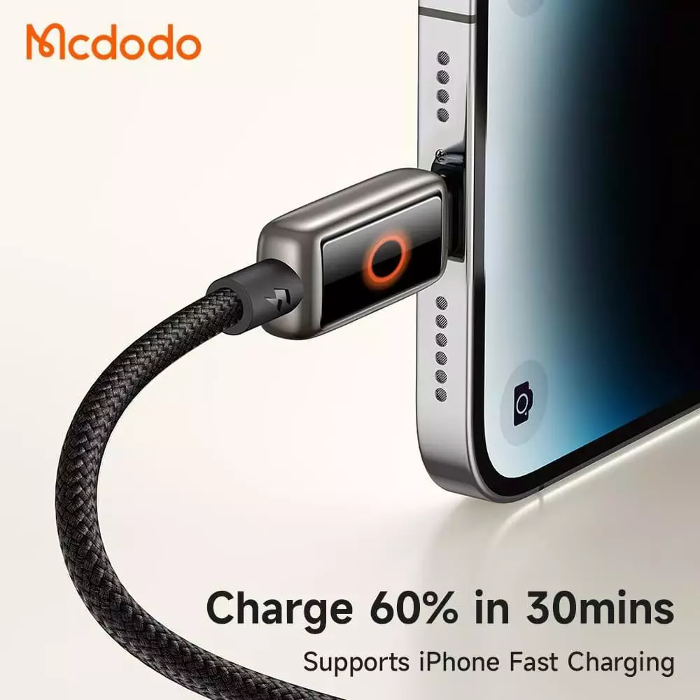 McDodo CA-667 36W USB-C to Lightning Auto Power Off Charging Cable