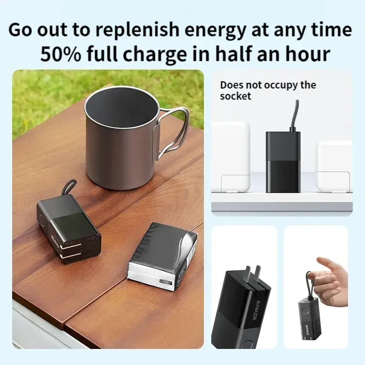 Anker A1634 511 Power Bank PowerCore Fusion 30W 2-in-1 Charger & Power Bank