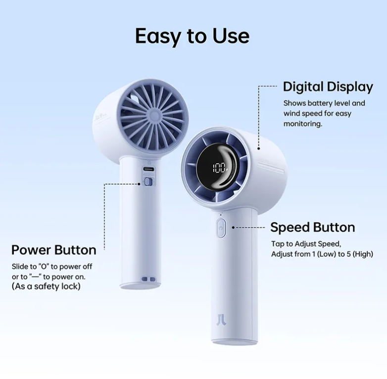 JisuLife Life10 Handheld Fan 4000mAh