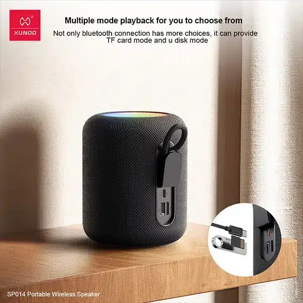 XUNDD SP014 Compact Portable Wireless Bluetooth Speaker