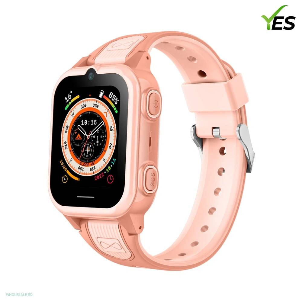 YES Kids Care 4G Smartwatch with GPS SOS Camera & Video Call