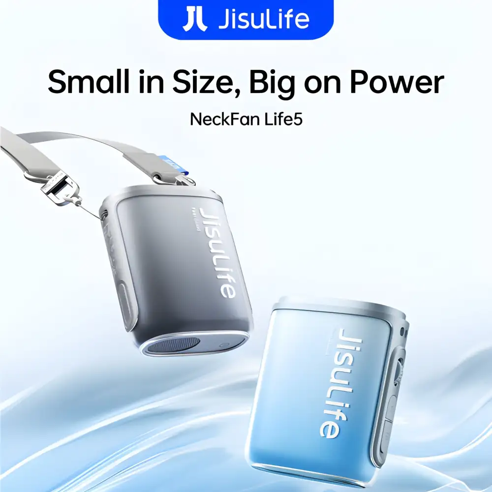 JisuLife Life5 3-in-1 Multifunctional Neck Fan