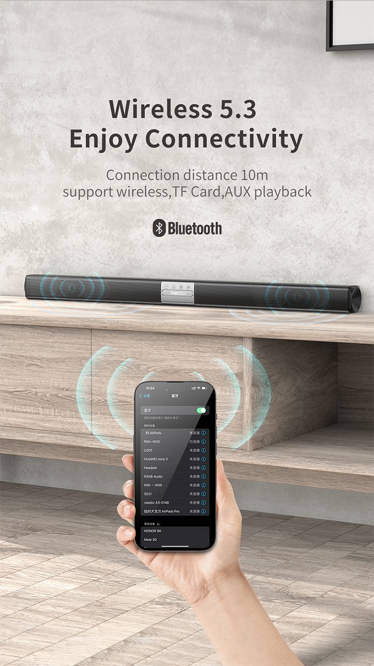 Recci RSK-W32 Bach Series Portable Wireless Bluetooth Speaker