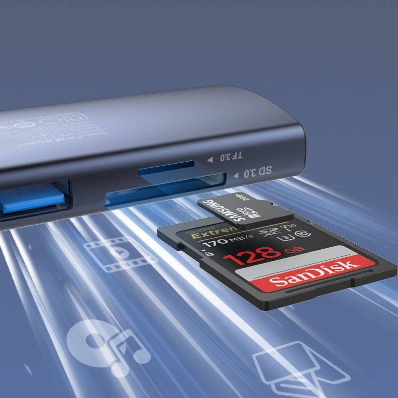 LDNIO DS17H Type-C to USB 3.0 Hub