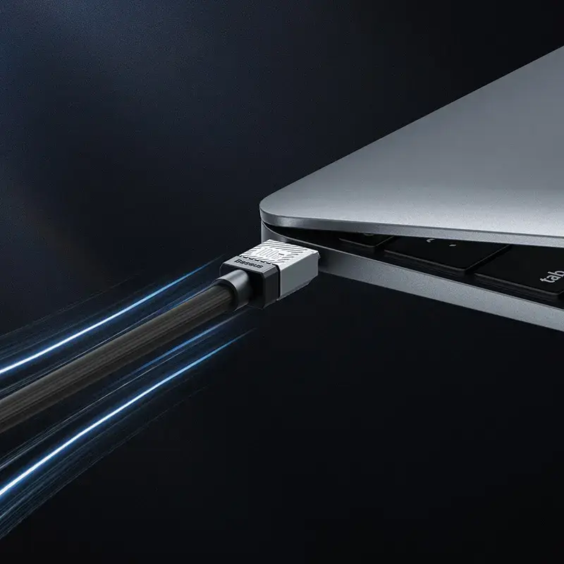 Baseus CoolPlay Series Cable USB-A to USB-C 100W Doubly-Wrapped Premium Quality Fast Charging