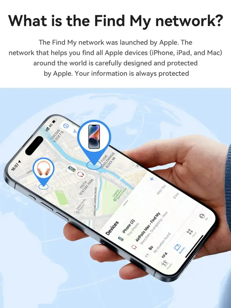 HOCO E94 Smart GPS Intelligent Positioning Anti-Lost Tracker with