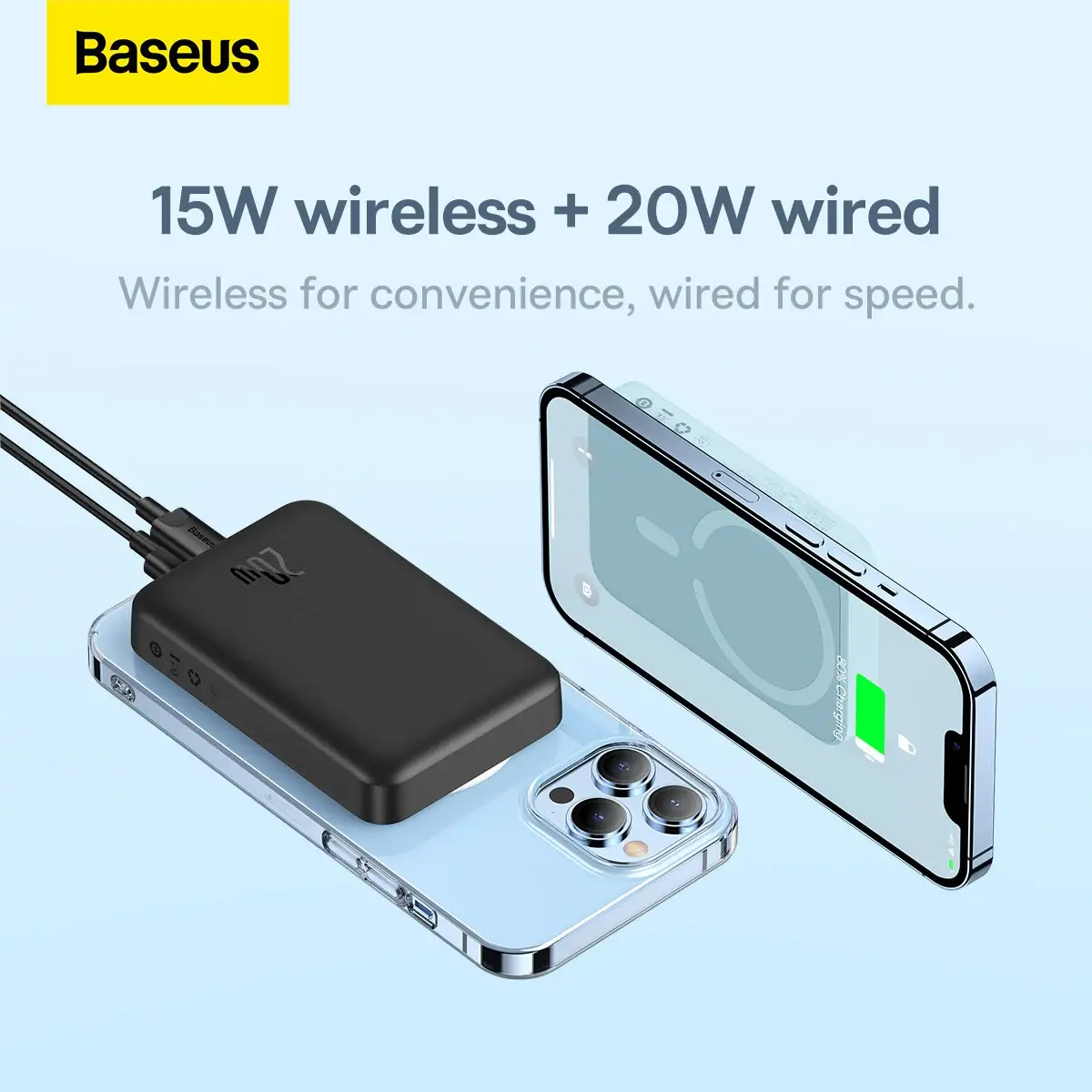 Baseus Magnetic Mini Wireless PowerBank 20W 10000mAh