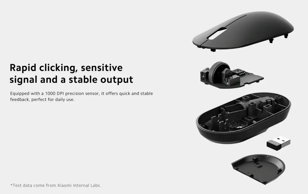 Xiaomi Wireless Mouse Lite 2 XMWXSB02YM