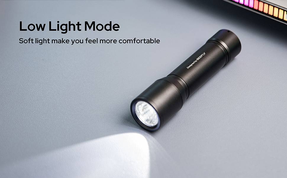 BEEFLY F1P Rechargeable LED Flashlight