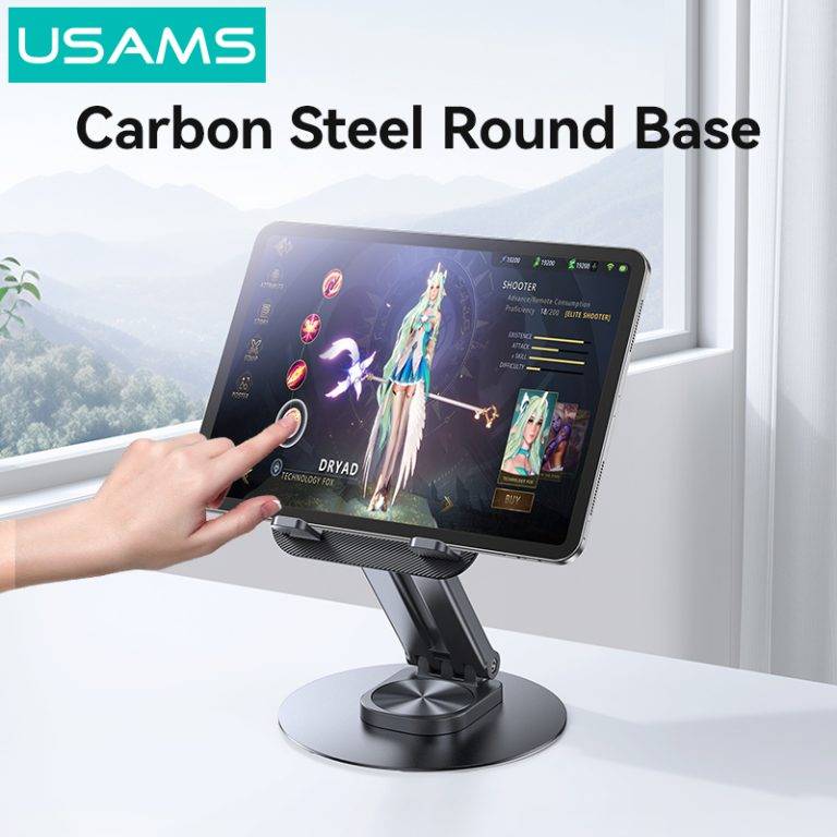 USAMS ZJ080 360° Rotating Desktop Tablet and Phone Holder