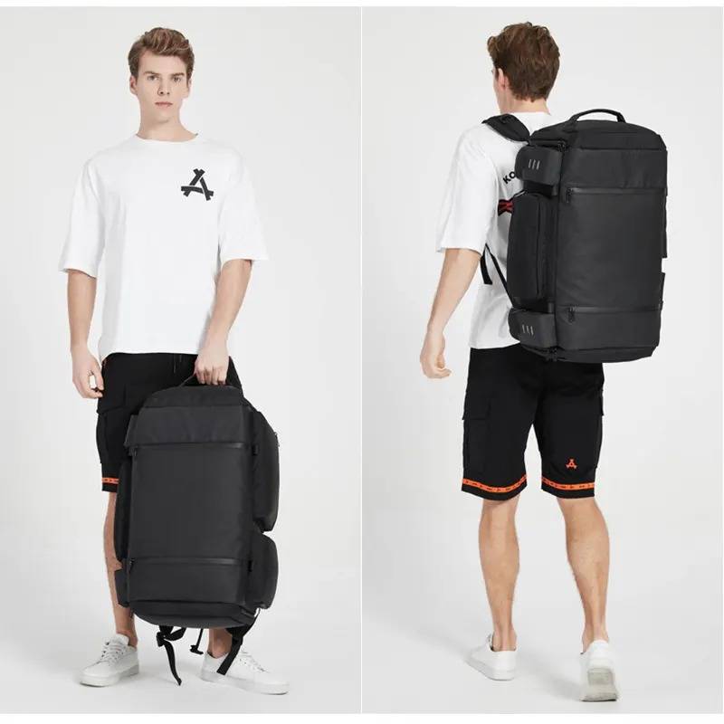 Ozuko 9326 Waterproof Anti-Theft Multifunctional Large-Capacity Travel Backpack