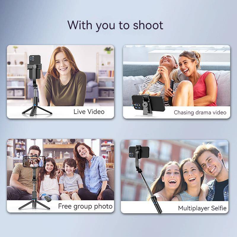 WiWU Wi-SE001 Detachable Tripod Selfie Stick with Extendable Phone Stand