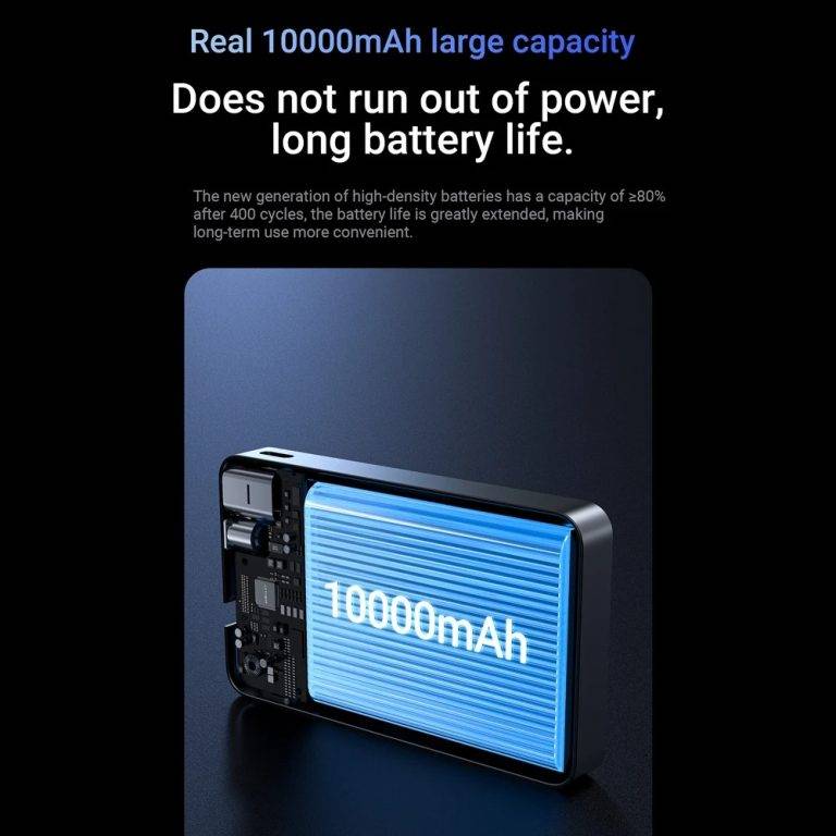 ACEFAST M18 PD22.5W power bank 10000mAh with wireless charging and cable