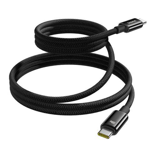 Baseus Tungsten Gold Magnetic Fast Charging Cable USB-C to USB-C 100W 5A Anti-Tangle 1M