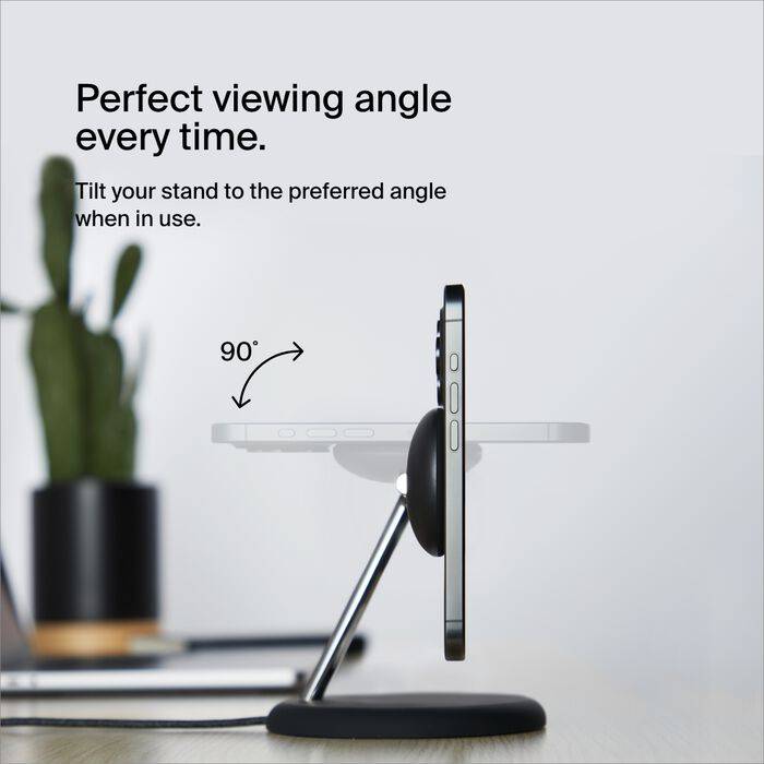 Belkin BoostCharge Pro 3-in-1 Magnetic Wireless Charging Stand with 15W Qi2 Fast Charging