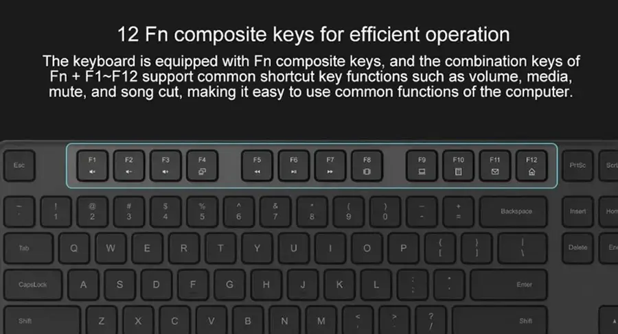 Xiaomi Wireless Keyboard and Mouse Combo Set