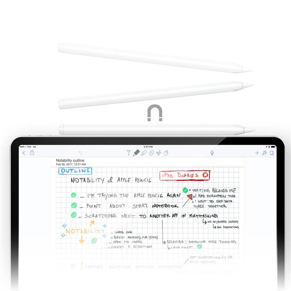 ACEFAST V1 Magnetic Capacitive Stylus Pen with Active Recognition and Low Latency
