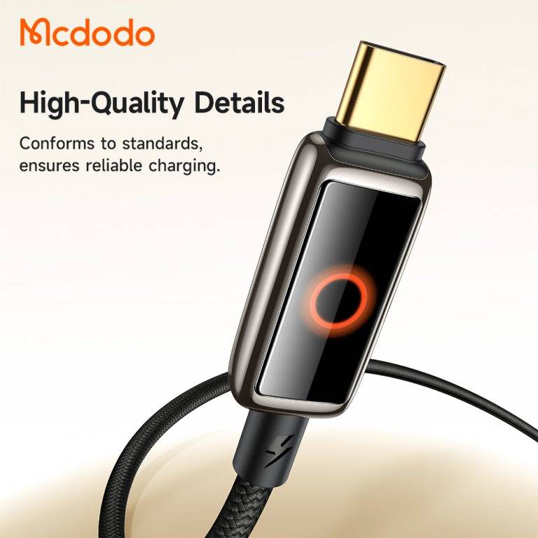 McDodo CA-668 100W USB-C to USB-C Auto Power-Off Charging Cable