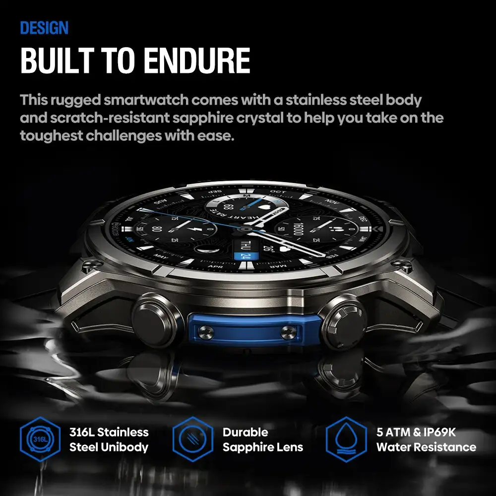 Zeblaze Vibe 8 Rugged Smartwatch