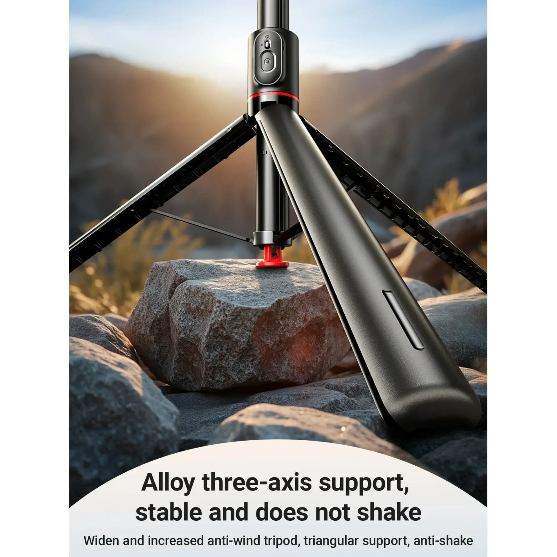 AceFast E31 Wireless Selfie Stick with Automatic Tripod