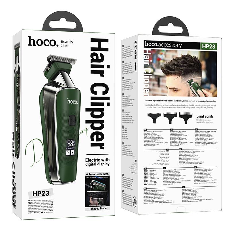 Hoco HP23 Diamond-Pattern Electric Hair Clipper