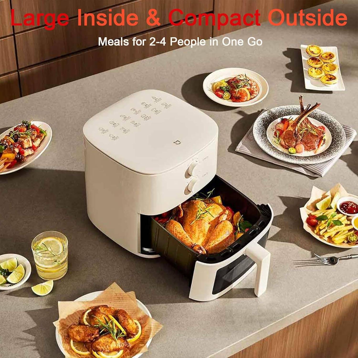 Xiaomi MAF11 Smart Air Fryer N1 5L Digital Oil-Free Cooker