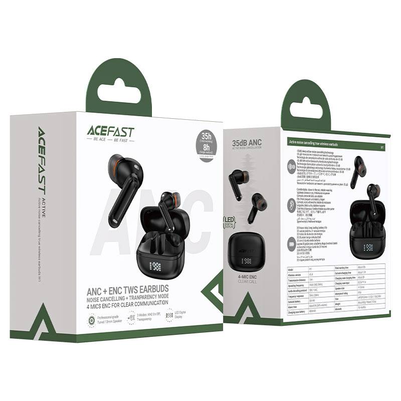 ACEFAST W1 ANC True Wireless Bluetooth Earbuds