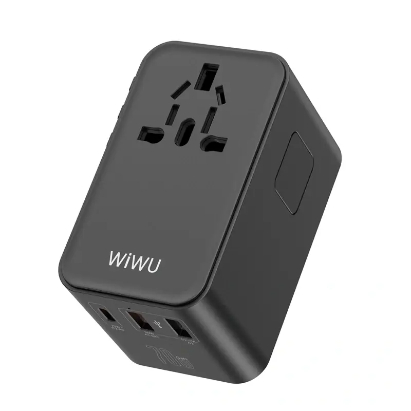 WiWU Wi-UA004 70W GaN Universal Charger with Integrated Type-C Cable