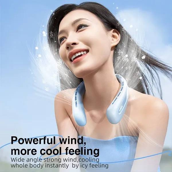 Rtako N03 Ice Ring Portable Neck Hanging Fan