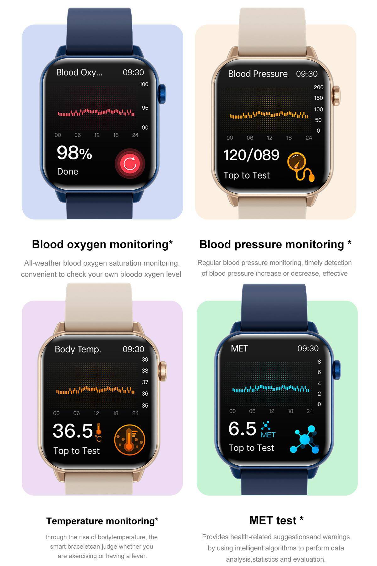 YES Peak Fit Smartwatch