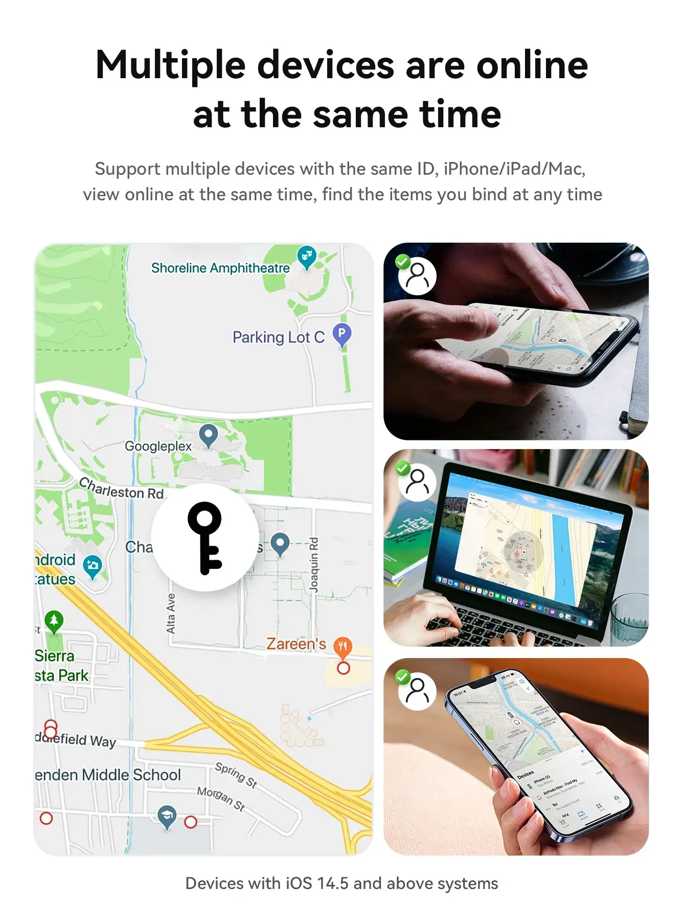 HOCO E91B AirTag Tracker with Adhesive Case Anti-Lost GPS Finder for Bags & Luggage