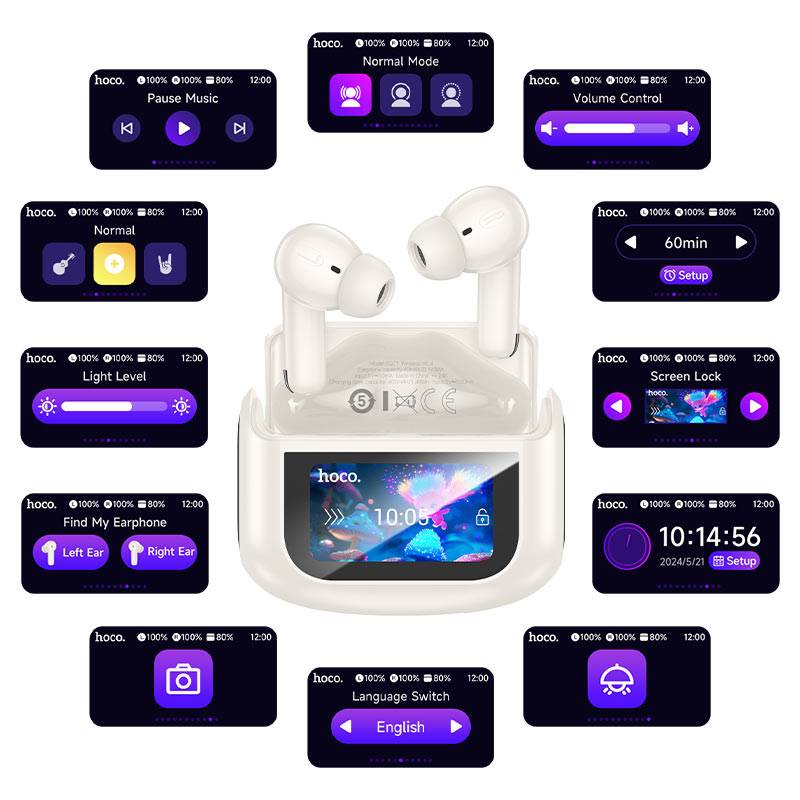 Hoco EQ21 ANC & ENC True Wireless Earbuds