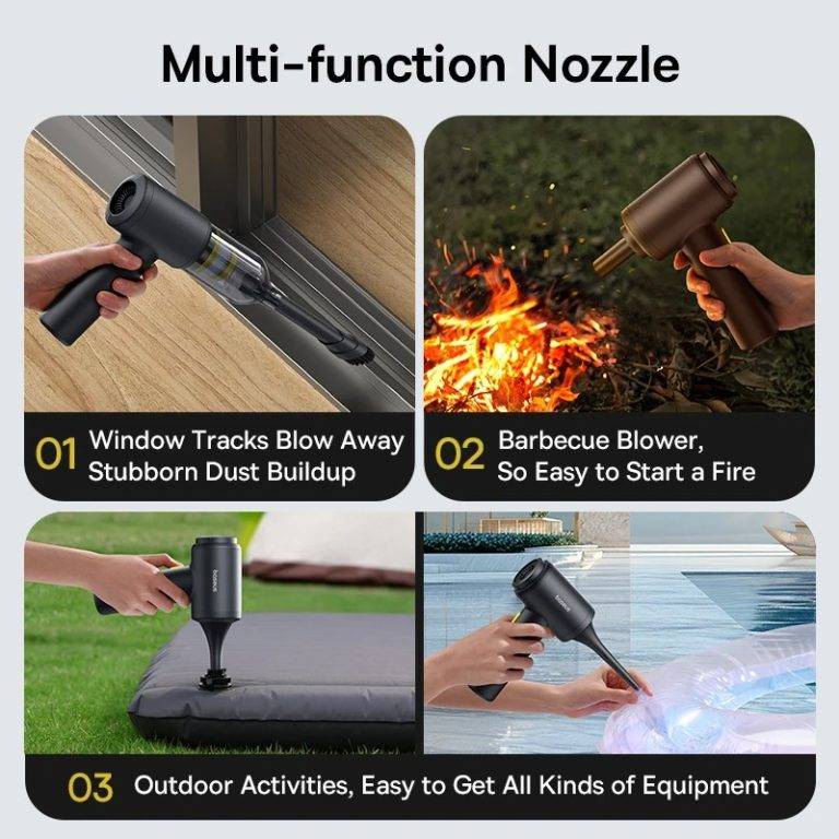 Baseus AT Portable Car Vacuum Cleaner High-Power Handheld Dust Remover