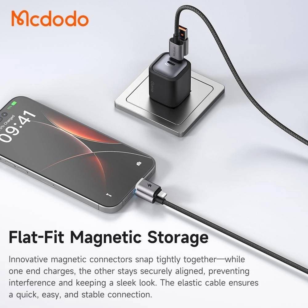 Mcdodo CA-6560 4-in-1 USB-A & USB-C to USB-C & Lightning Fast Charging Cable 1.2m