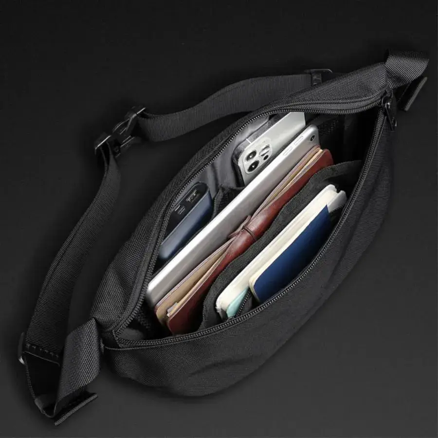 Ozuko 9529 Waterproof Designer Sling Bag Stylish Crossbody Chest Bag for Men