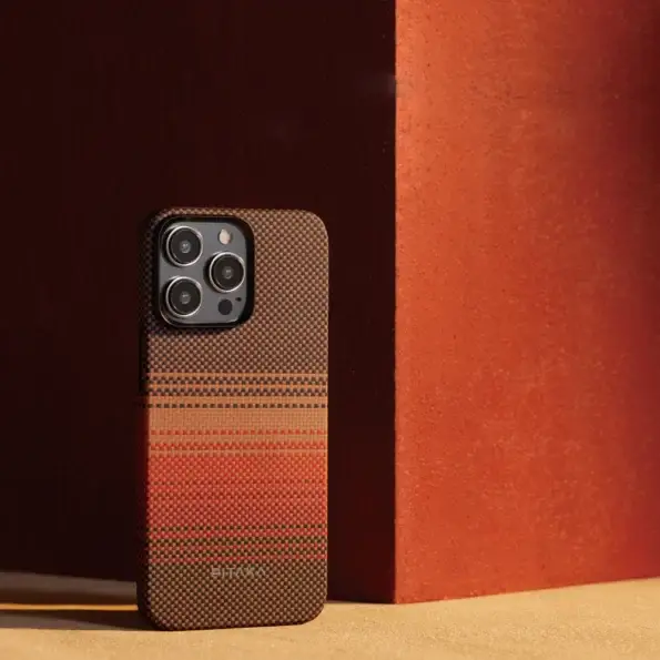 Pitaka MagEZ Case 5 for iPhone 15 Pro -Sunset