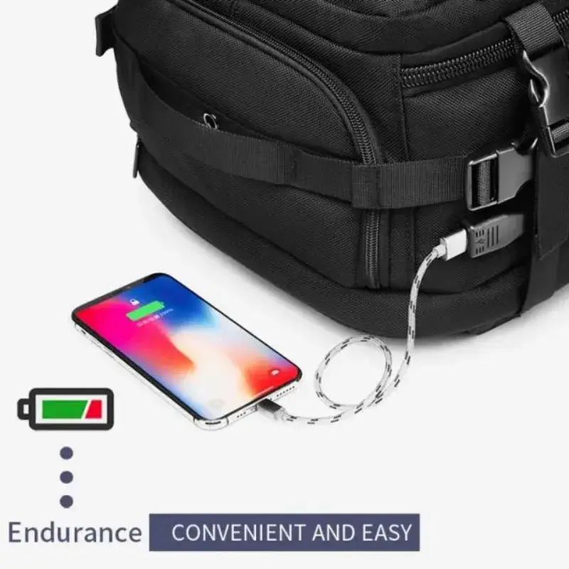 Ozuko 9309L Luxury Waterproof Travel Backpack