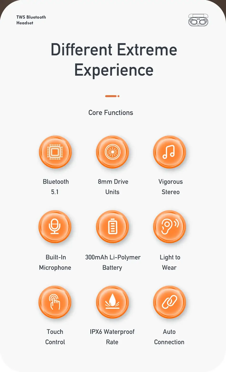 Awei T13 Pro True Wireless In-Ear Earbuds