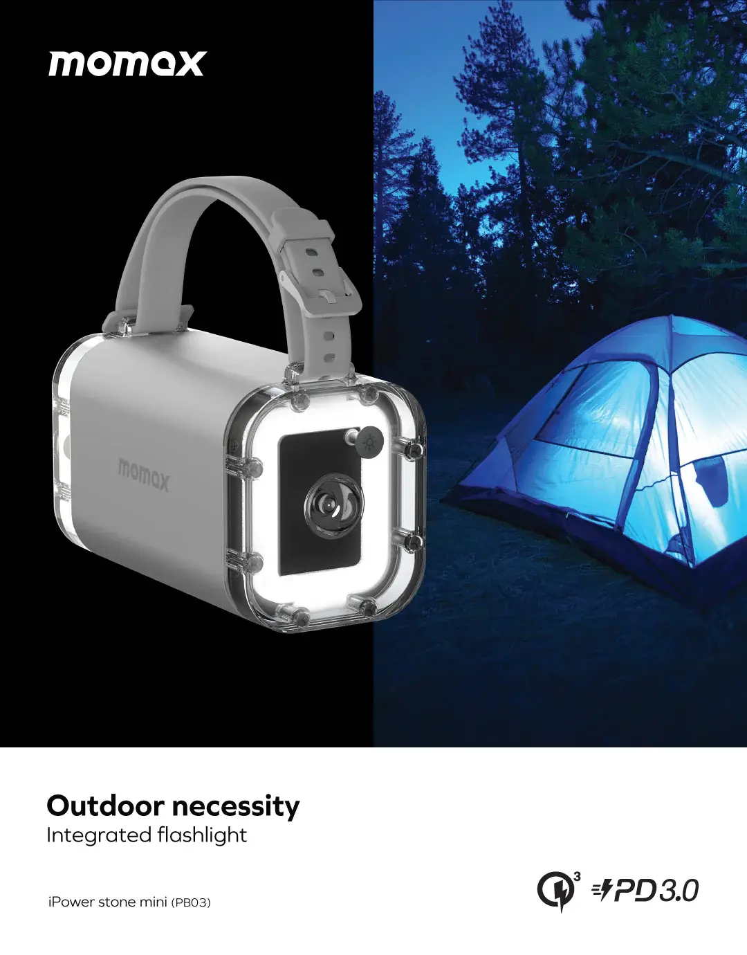 Momax PB03 iPower Stone Mini 100W 40000mAh Portable Outdoor Power Station