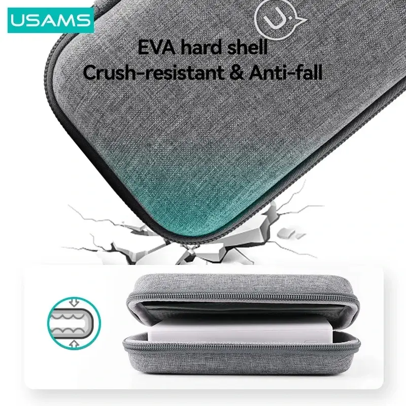 USAMS US-ZB263 Portable Power Bank Storage Bag