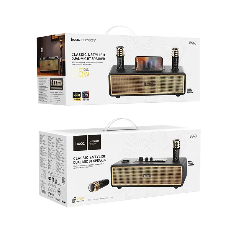 Hoco BS63 Graceful Dual-Mic Wireless Karaoke System