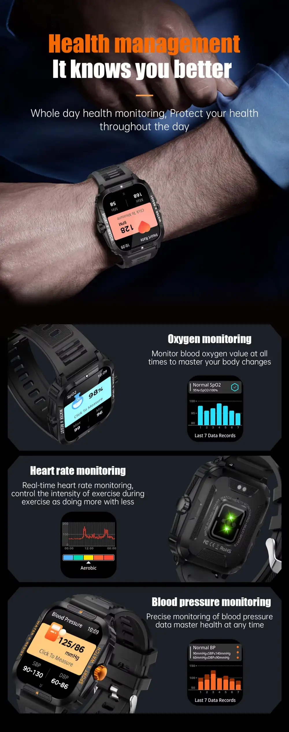 COLMI P76 Outdoor Sports Smartwatch