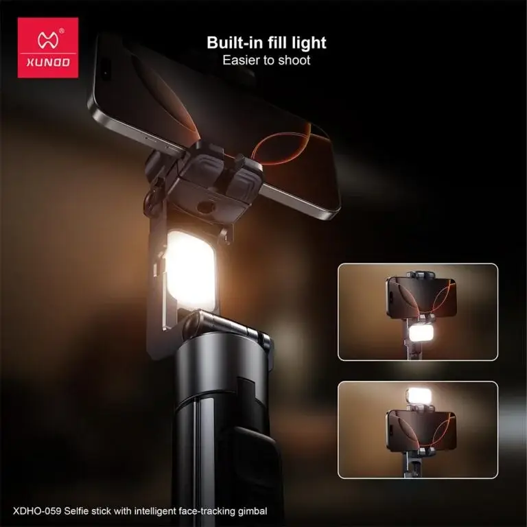 XUNDD XDHO-059 Smart Face Tracking Gimbal Stabilizer Selfie Stick