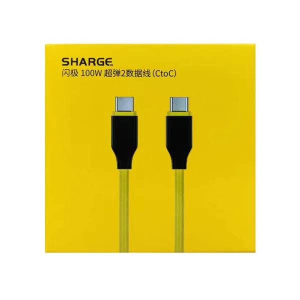 SHARGE SL104 100W USB-C to USB-C Fast Charging & Data Transfer Cable