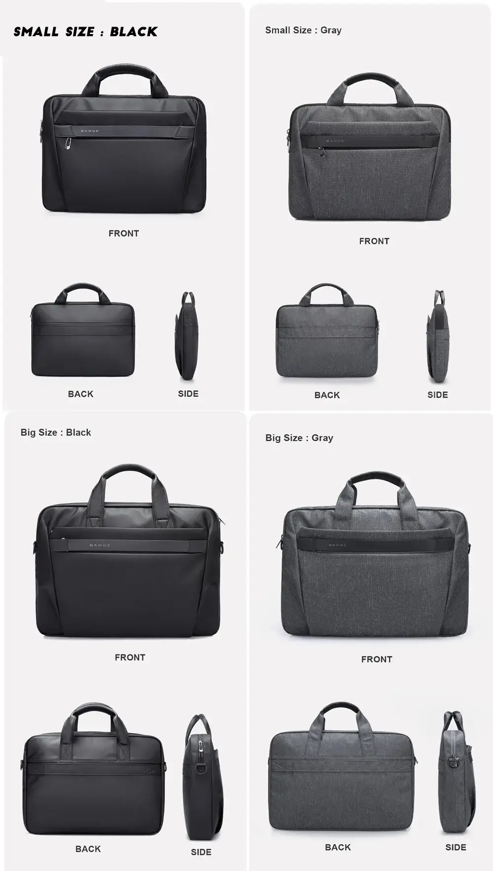 Bange 2559 Portable 14.5-Inch Laptop Handheld Storage Bag