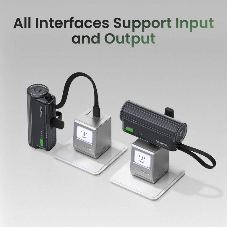 SHARGE Flow Mini 2 T1 Transparent 5000mAh Power Bank