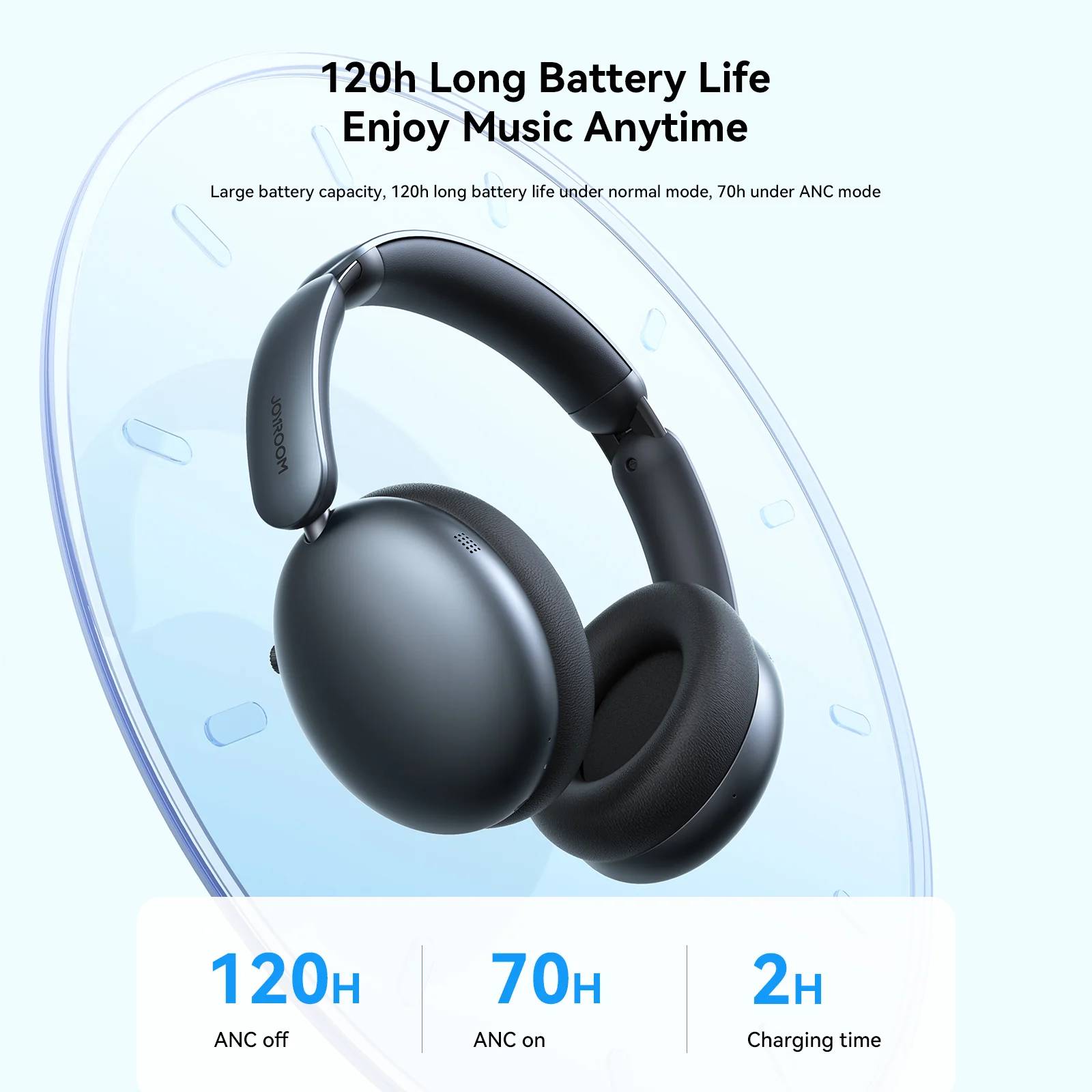 JOYROOM JR-JH1 Hybrid ANC Over-Ear Wireless Headphones
