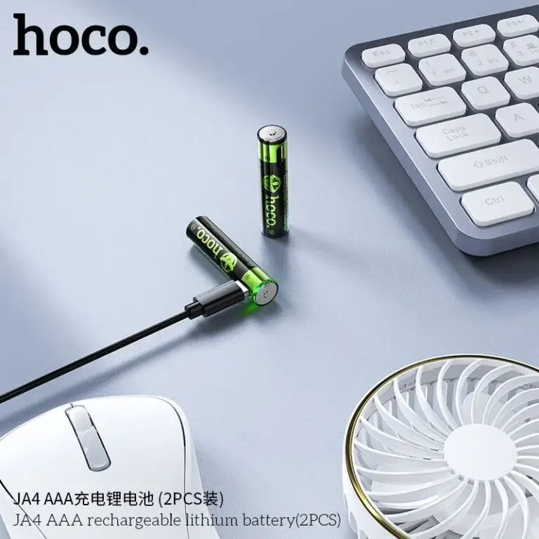Hoco JA4 AAA Rechargeable Lithium Battery 2PCS