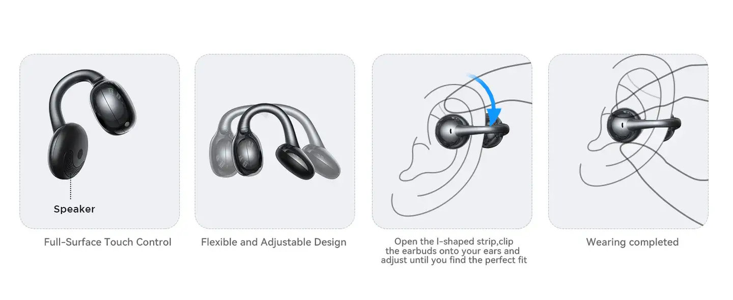 JOYROOM JR-OE3 Open-Ear True Wireless Bluetooth Headphones