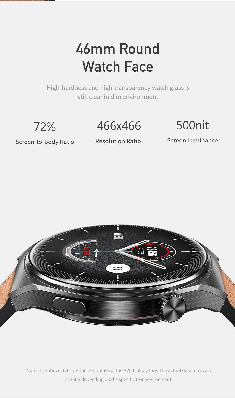 AWEI H27 Smartwatch with Heart Rate Monitoring